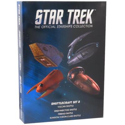 Star Trek Raumschiffe Sammlung Shuttlecraft Set 8 Vulcan Klingon Toron Magazine