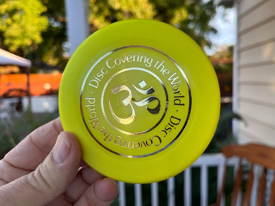 Disc Covering the World Mini (Decades Old) New Disc Golf Frisbee Wham-O #543 - Image 2 of 4