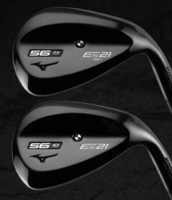 Pair of Mizuno ES21 Black Wedges 56° and 60° Lofts - Choose Sole 