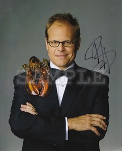 Alton Brown Signed 8x10 Autograph Photo Rp Free Shipping