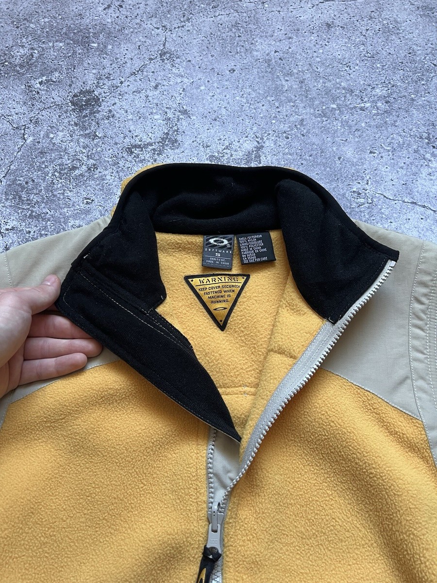 Vintage Oakley Software Fleece Nylon Vest Retro Y2K Mens Vintage Oakley Software Fleece Nylon Vest Retro Y2K Mens