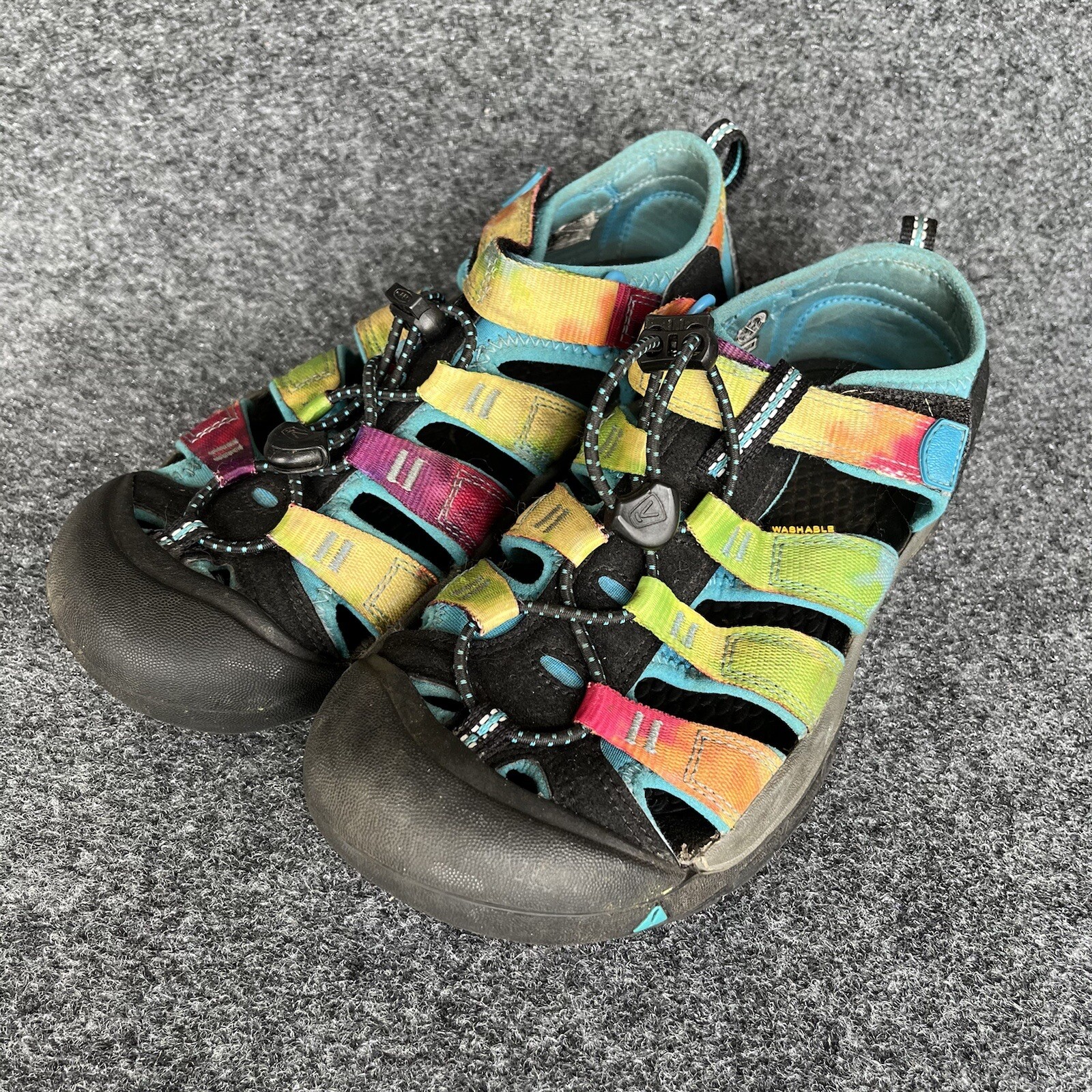 Sandalo scarpe da acqua KEEN Newport Tie Dye retrò da trekking trail 1018441 da donna taglia 5