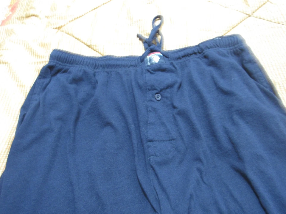 U.S.POLO ASSN, PANTALÓN DE SALÓN HOMBRE AZUL MARINO ALGODÓN BL ELÁSTICO CON CORDÓN, TALLA L Foto 2 de 4