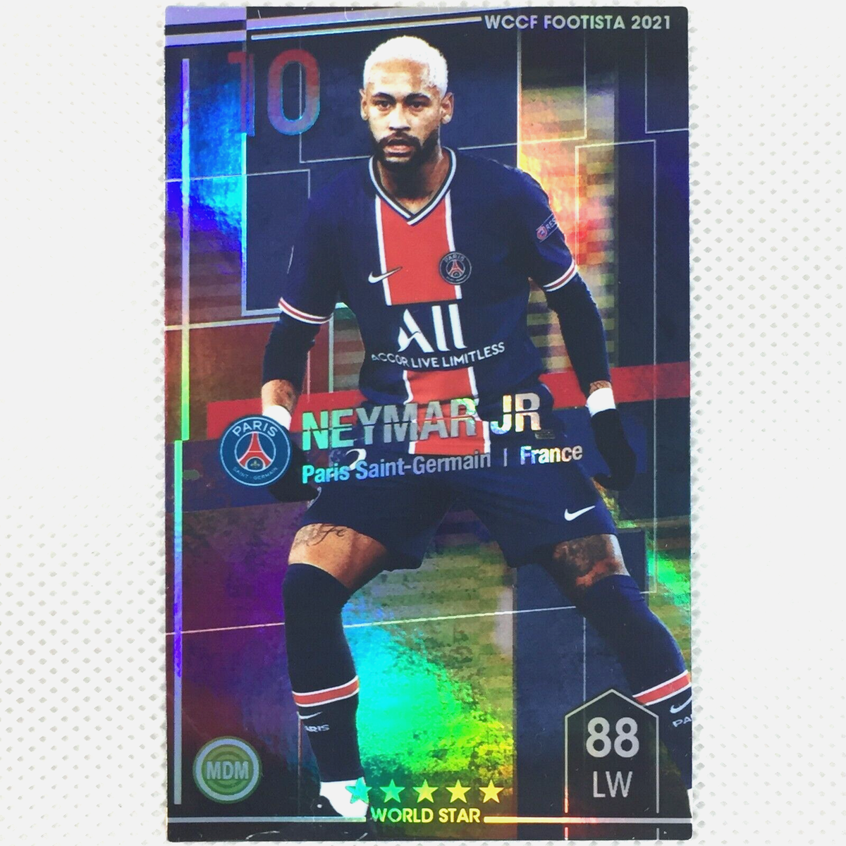 Panini WCCF FOOTISTA 2021 Neymar Jr. Paris Saint-Germain F21