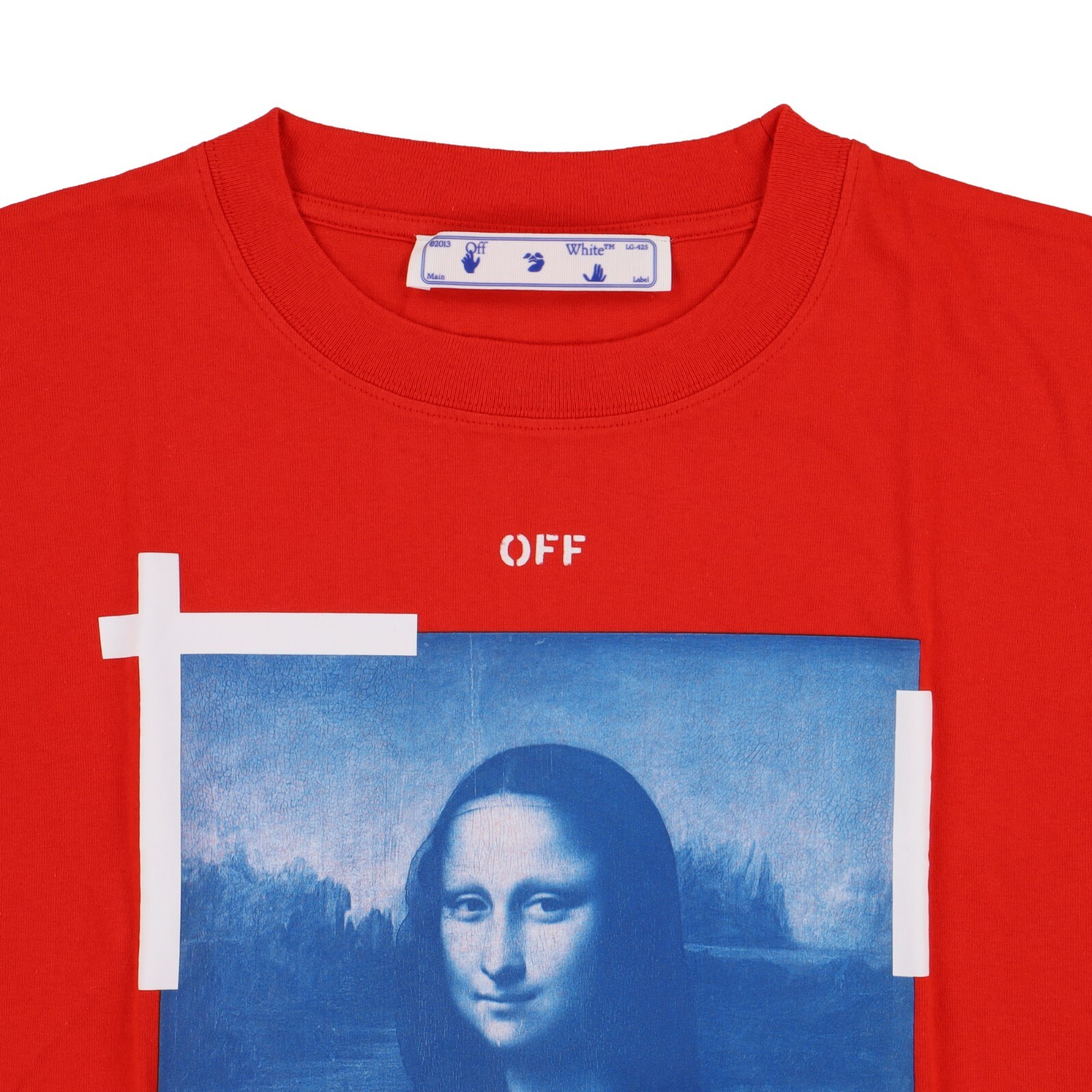 Off-White Red Mona Lisa Arrows Oversized T-Shirt | Size M SS21 RRP $320 image 5