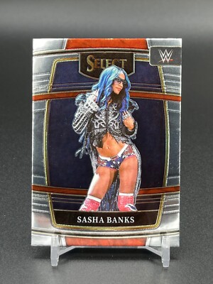 Sasha Banks - 2022 SELECT WWE CONCOURSE BASE CARD # 86 FREE SHIPPING