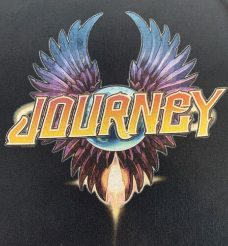Camicia da concerto Journey Tour 2016 classica rock band doppio lato da uomo taglia large - Foto 1 di 8