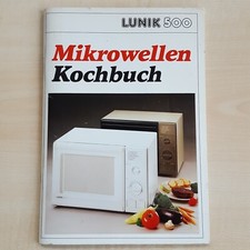Lunik 500 Mikrowellen Kochbuch Buch Kochbuch