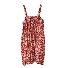 Women's Sleeveless Shift Dress - Universal Thread Red Floral XL