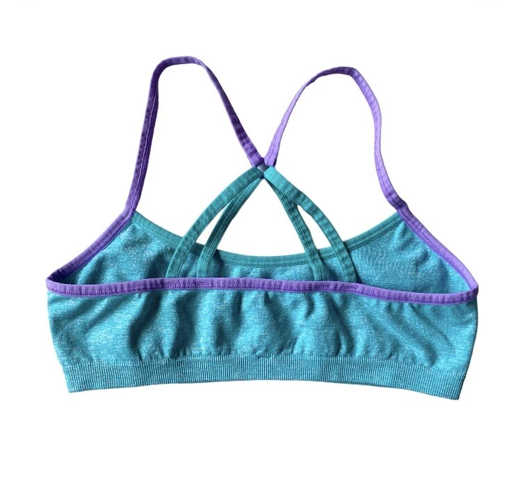 Bralettes Hanes sin costuras espalda cruzada sin cables niñas talla grande Foto 2 de 3