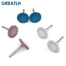 Coarse Medium Fine Polisher Disc Kit Composite High Loss Teeth 6pcs/box