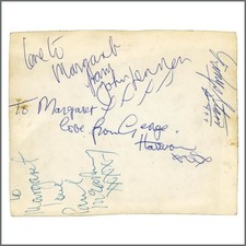 The Beatles Autographed Cavern Club Liverpool 1962/63 Photograph (UK)