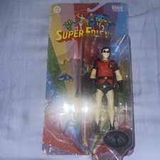 McFarlane Toys DC Retro Super Friends Evil Robin Platinum Edition Chase New