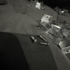 Aluminum Cladding Clips 100pc and screws