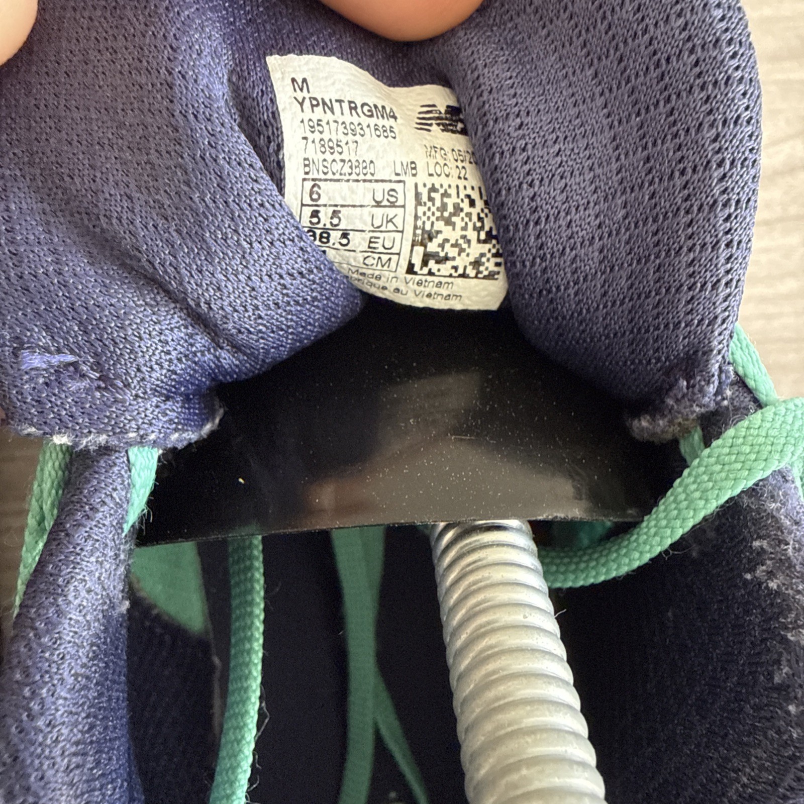 New Balance YPNTRGM4 Trail Nitrel Shoes Purple Sz 6 Women’s  thumbnail 7