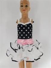 Dance Costume Curtain Call E2821 Pink Small Child Jazz Sequin Tap Spandex Clogg