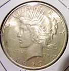 1927-D Peace Dollar - Uncirculated