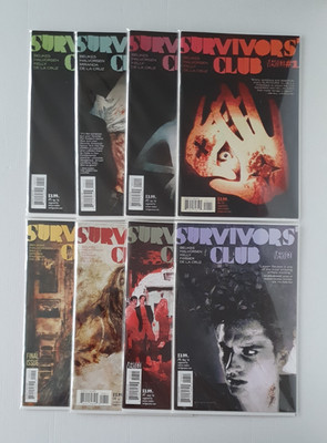 Survivors' Club #1-2, 4-9 (8-Comics) Beukes/Halvorsen - DC Vertigo Comics (2015)