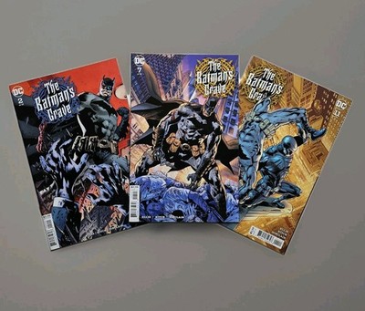 Lot Of 3 BATMAN Comic Books NEW UNREAD The Batman's Grave #2 7 11 DC 2020 (e)