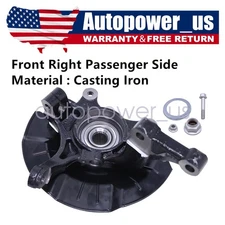 NEW Front Right Steering Knuckle & Hub Bearing Assembly FIT Kia Soul 2014-2016