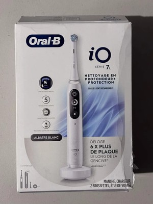 Oral-B iO Deep Clean + Protect Electric Toothbrush Rechargeable White