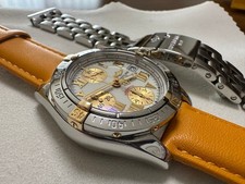 Breitling Men's Chrono Cockpit Bicolo K18YG SS 9