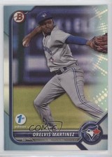 2022 Bowman 1st Edition Sky Blue Foil Orelvis Martinez #BPPF-104 06qf