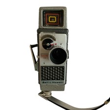 Vintage Bell  Howell 8MM Electric Eye Movie Camera w/Bag Untested