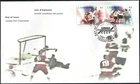 Canada Hockey Stamp  "SERIES OF THE CENTURY"  #1660a 1997 First Day Cover