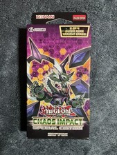 Yu-Gi-Oh! Chaos Impact Special Edition Pack Neu Sealed 3 Booster + Promos