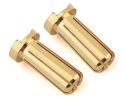 Maclan Max Current 5mm Low Profile Gold Bullet Connectors (2) [MCL4216]