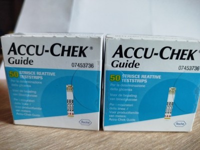 ACCU-CHEK Guide Teststreifen, 2 x50 Stück NEU