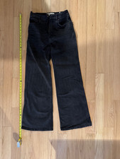 Jeanerica  Super Flared Denim Jean Size 27 color black 2 Weeks EXC