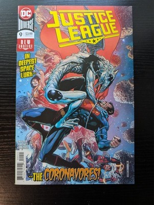 Justice League #9 2018   The Coronavores  DC Comics   High Grade Issue