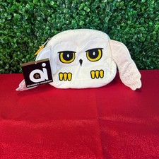 NWT Harry Potter Hedwig Figural Makeup Bag Travel Bag Accessory Bag New Gift