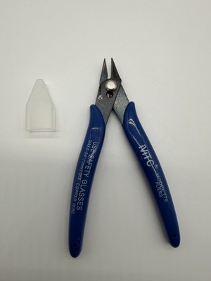 1 Pack 170 Flush Wire Cutter Blue Diagonal Cutting Pliers Side Cutter Nippers