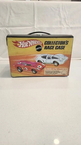 Vintage 1969 Hot Wheels 48 Car Collectors Race Case Original 1 tray NO CARS