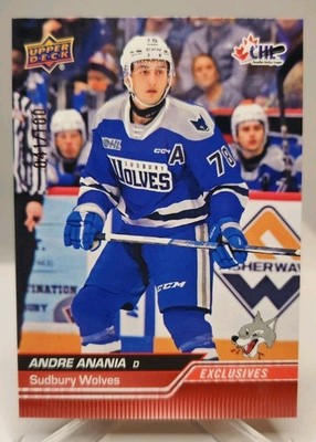 2023-24 Upper Deck CHL Exclusives /100 Andre Anania #148