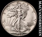 1944-D Walking Liberty Half Dollar- Super Choice Gem Brilliant Unc++++ #J9351