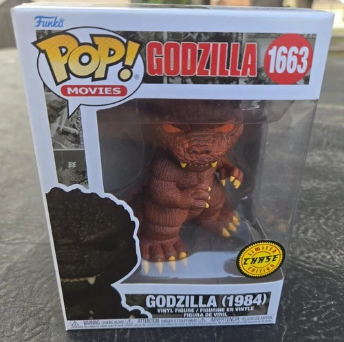 Funko Pop! Movies Godzilla 1984 Chase Vinyl Figure 70th Anniversary & Case