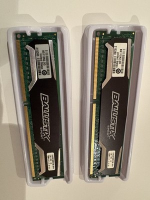 Crucial Ballistix Sport 8GB (2x 4GB) DDR3-1600 CL9 Desktop RAM