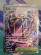Battle Cage 116/094 Ultra Rare Phantasmal Flames Pokemon Holo Near Mint
