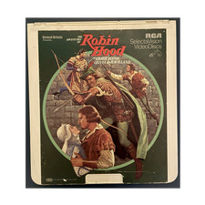 The Adventures of Robin Hood CED United Artists Flynn de Havilland VideoDisc