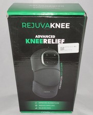 NIB RejuvaKnee Advanced Knee Relief Wireless Rechargeable Massage Heat - Single