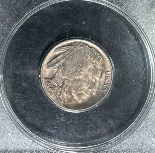 1938-D BUFFALO NICKEL~PCGS MS65 "OLD RATTLER" WITH CAC STICKER ~BEAUTIFUL COIN~