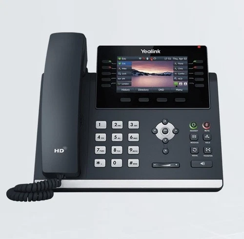 Yealink SIP-T46U Ultra Elegant Gigabit IP Phone POE New Boxed