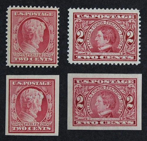 CKStamps: US Stamps Collection Scott#367 370 Mint NH OG #368 Thin, 371 H OG
