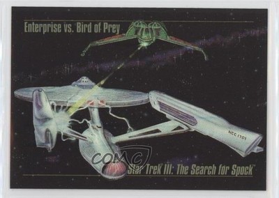 1993 SkyBox Master Series Star Trek Spectra Enterprise vs Bird of Prey #S-4 0n0t