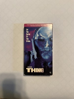 Stephen King's Thinner VHS  Includes  The Magic Of Special Effects Make-up 