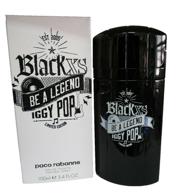 香水(男性用) Paco Rabanne Black XS Iggy Pop 100ml Paco Rabanne Black XS Be A Legend IGGY POP Limited Edition EDT 3.4